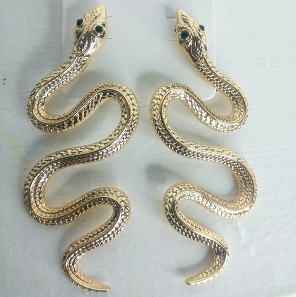 Snake Earrings - Picture 2 of 5